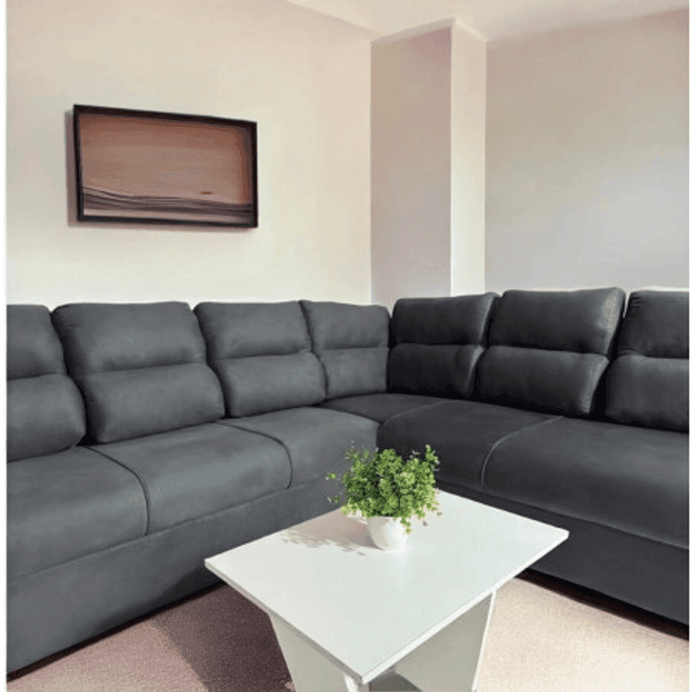 SOFA ESQUINERO PILAR GRIS UNANIME 39631