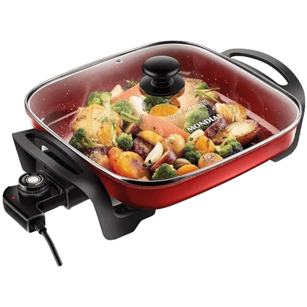 OLLA ELECTRICA MULTICOOK MONDIAL RED CERAMIC PE-49-RC 39719