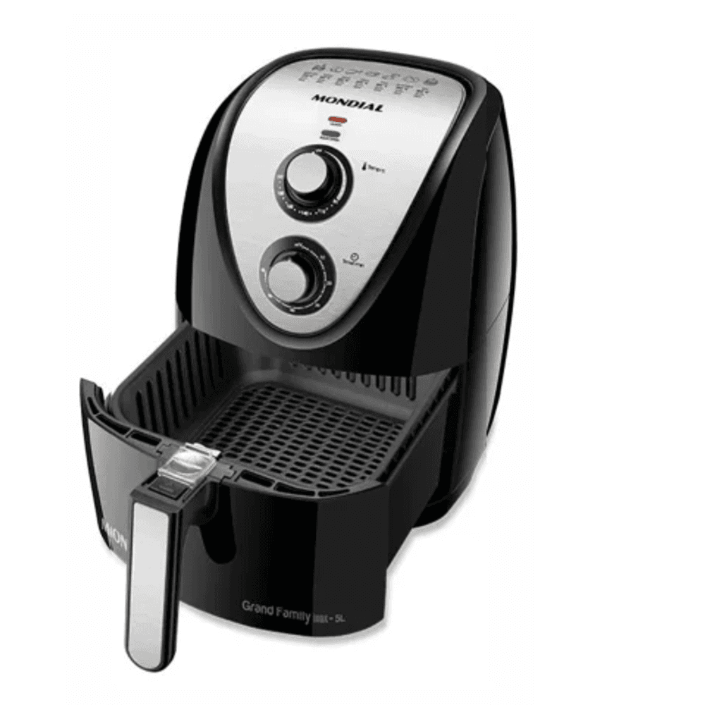 FREIDORA AIR FRYER 5L FAMILY MONDIAL DIGITAL VISOR AF-50-DV NEGRO 39721