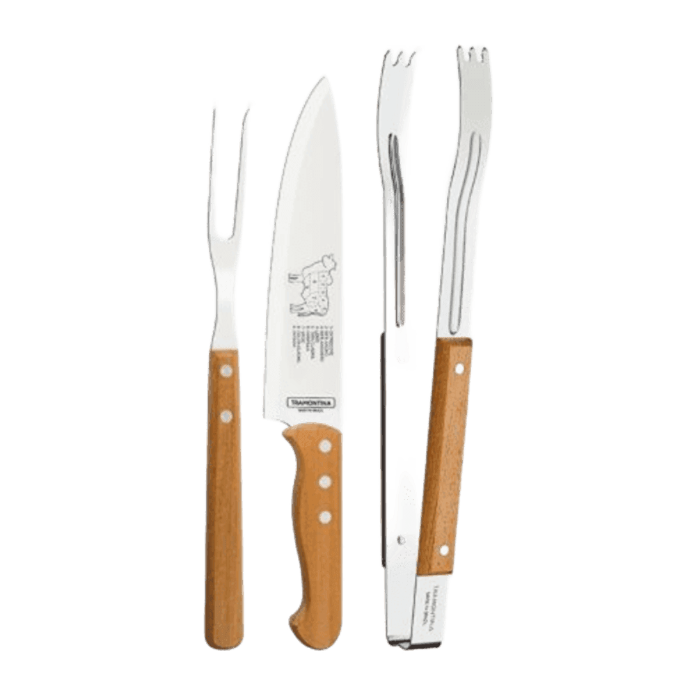 JUEGO P/ASADO 3PZAS CORTES DE CARNE 8' DYNAMIC BLISTER 22399/097 39769