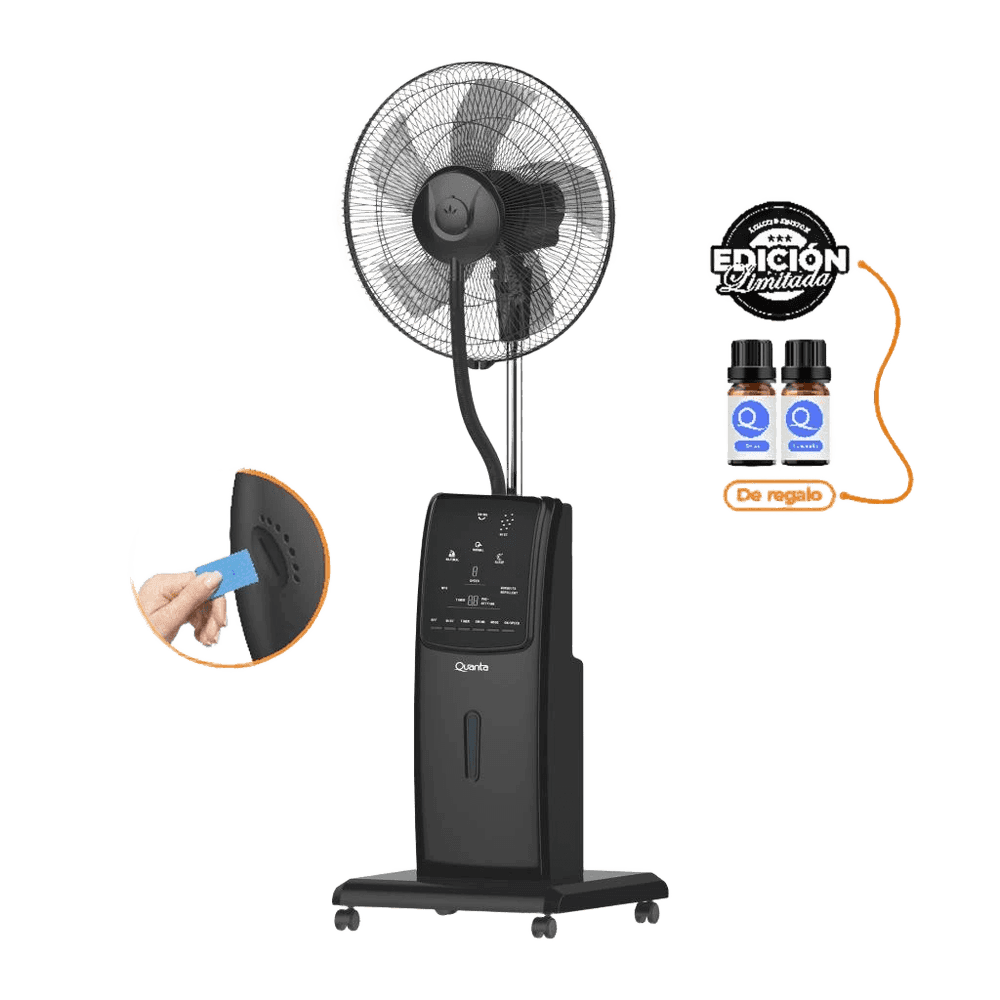 VENTILADOR C/HUMID QUANTA QTVUAM1 ANTIMOSQUITOS/3VEL/18"/220VØ 40109
