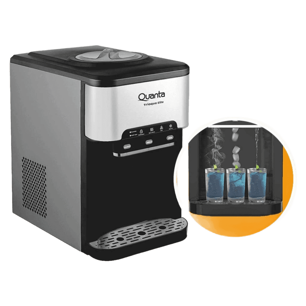 BEBEDERO ELECTRONICO D/MESA QUANTA QTBMD20 220V~50HZ/3EN1/HIELO/20KG 40149