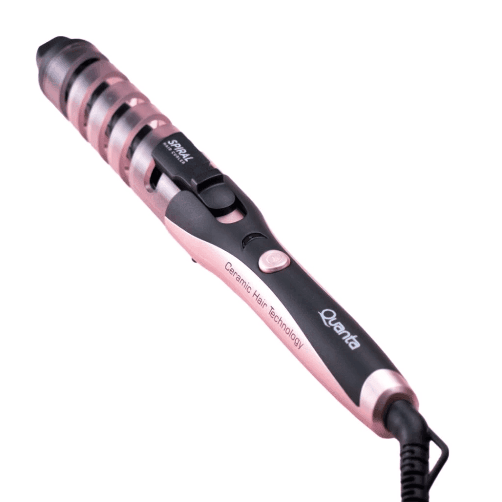ONDULADOR DE CABELLO ESPIRAL QUANTA QTMC200 23MM/180§/25W-NG 40393