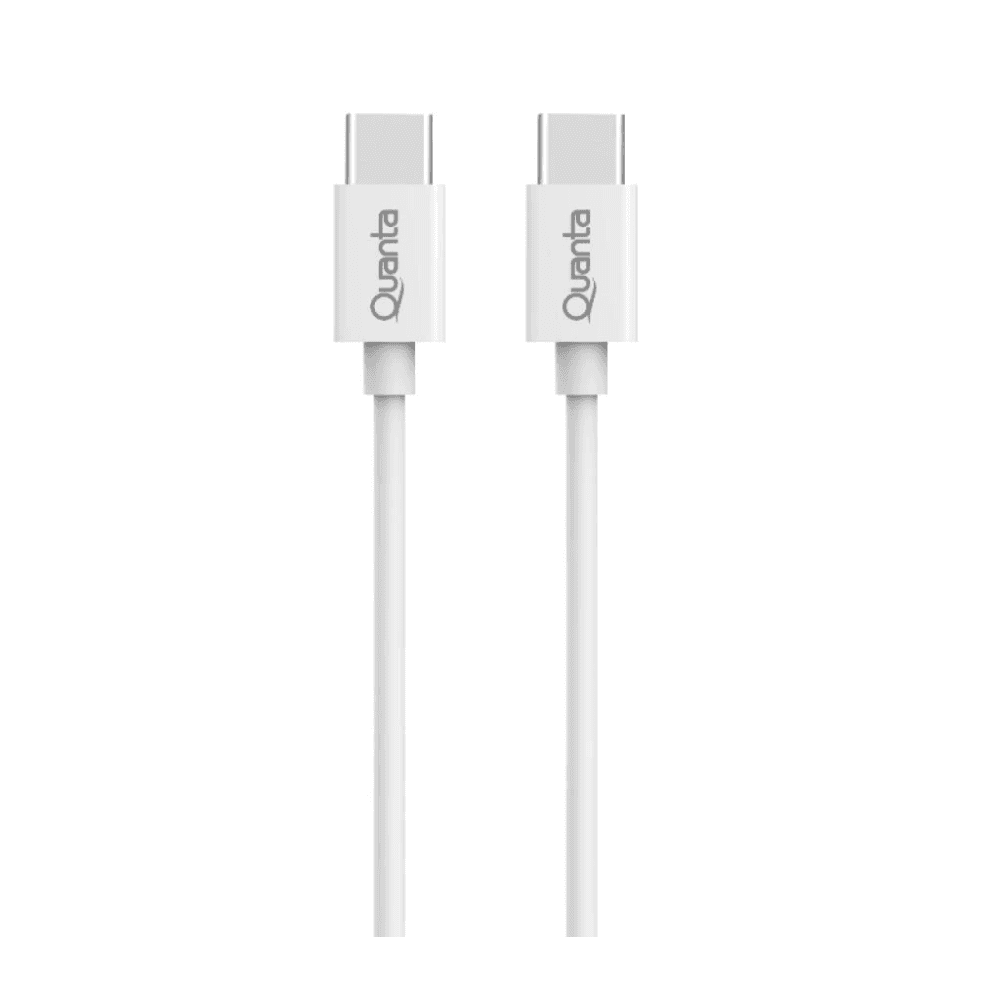 CABLE USB-C/USB-C CARG.RAP QUANTA QTCTC70 3A/1.2M/BL 40423