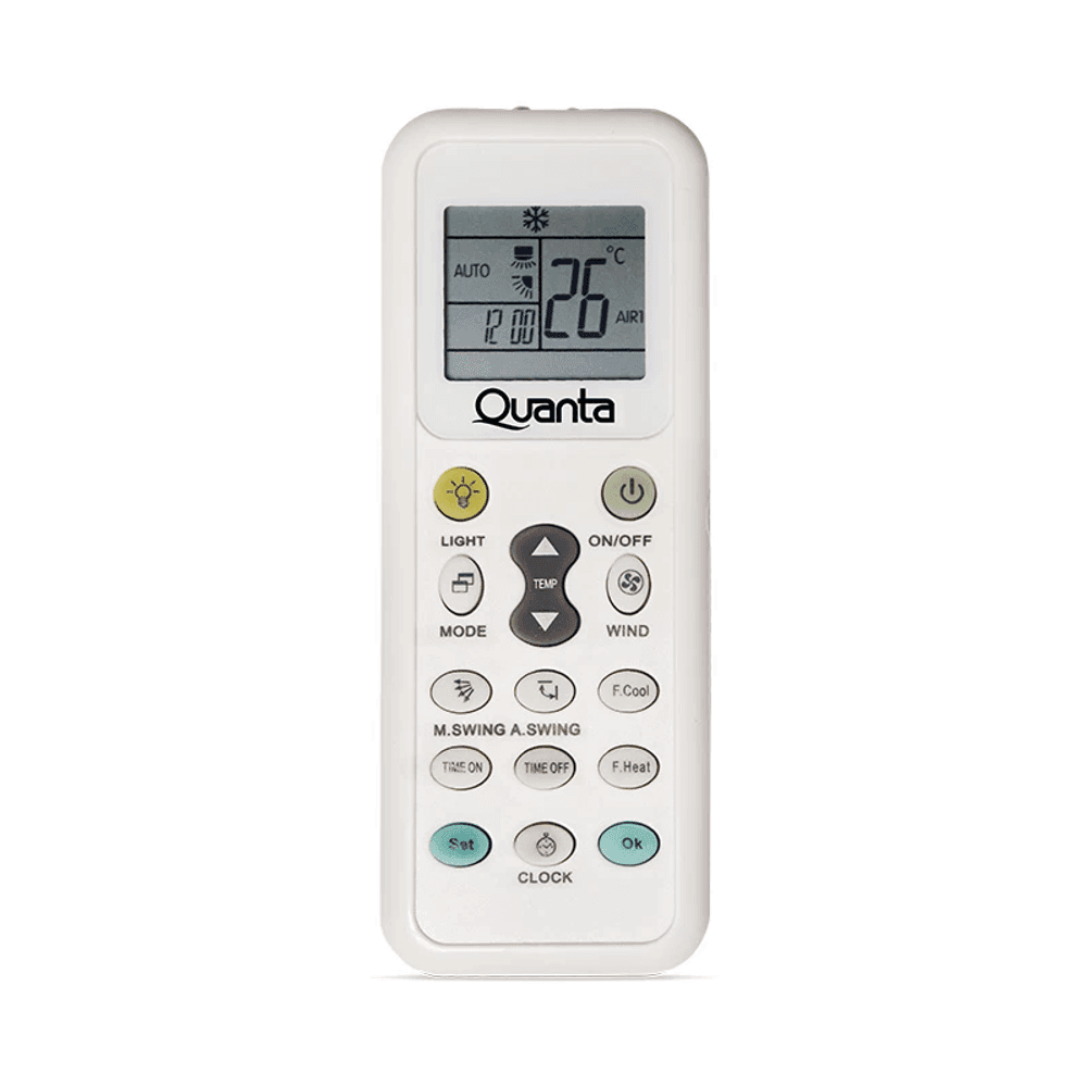 CONTROL REM AIRE QUANTA QTEAC3010 DISP.LCD-BL 40432