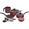 JUEGO DE OLLAS TRAMONTINA 7PZAS TURIN BORDO 27899/526 41257