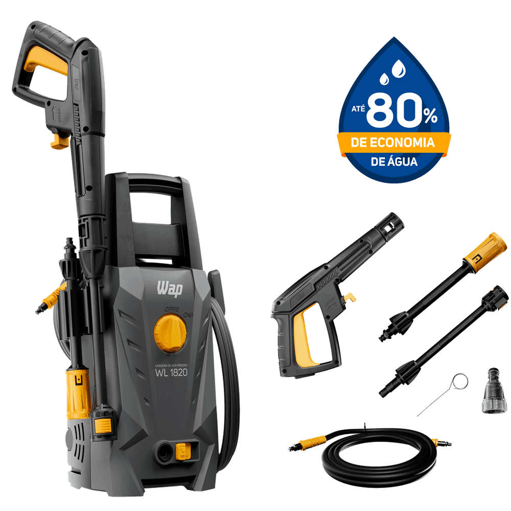 HIDROLAVADORA WAP WL 1820 GRIS 42604