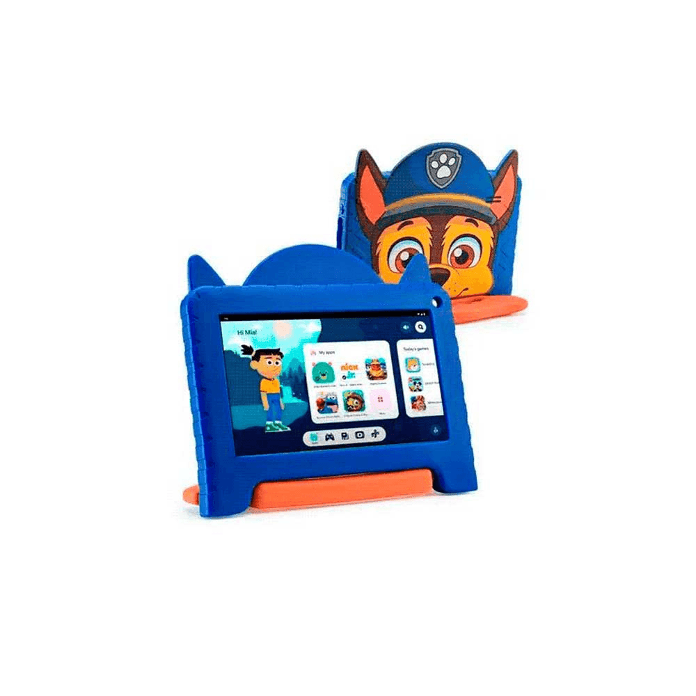 TABLET KID MULTILASER QC/64GB/4G/7" IPS/AZUL PAW PATROL CHASE NB421 DISNEY   12914 42991