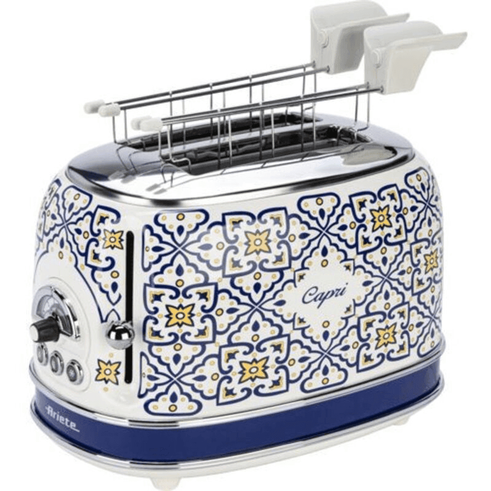 TOSTADORA ARIETE BLANCO/AZUL 45484