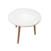 MESA AUXILIAR BAMBOO C/BLANCO D50CM/H47CM 460003
