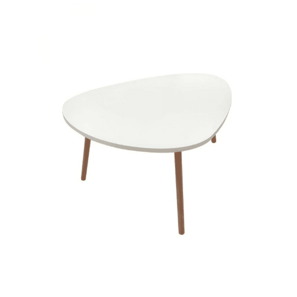 MESA CENTRICA TRIANG  BAMBOO C/BLANCO 99X70X46CM 460004