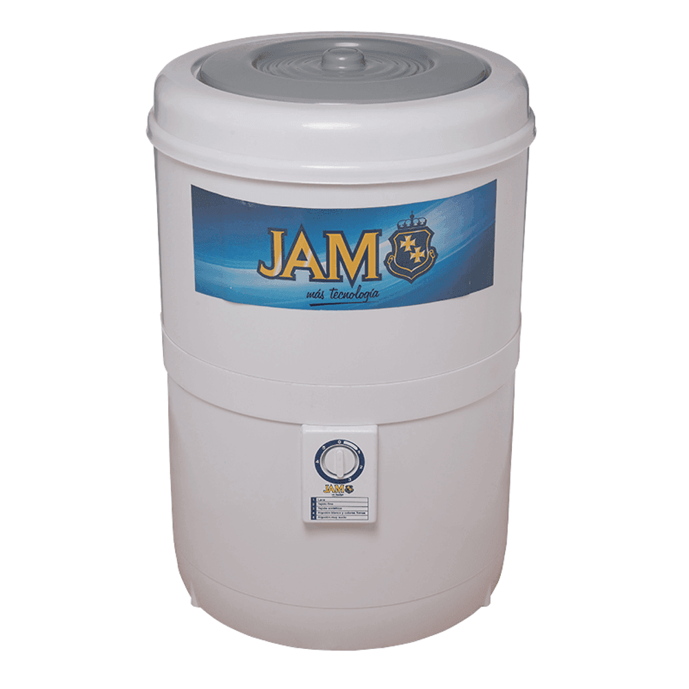 LAVARROPAS JAM 5.5KG A PALETA MOD.56RB RUEDAS P/TRASLADO DESBOR DE SEGURIDAD COD 12609 4730