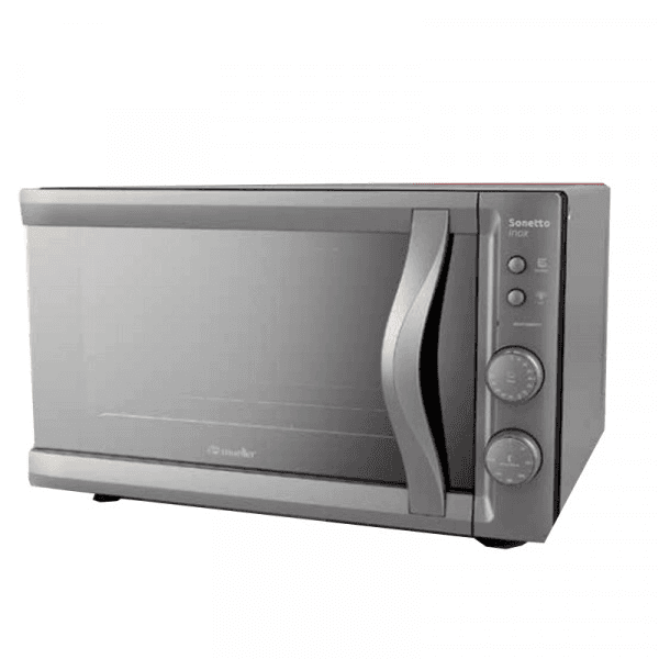HORNO ELECTRICO MUELLER SONETTO 44 LTS C/ TIMER / LUZ / INOX