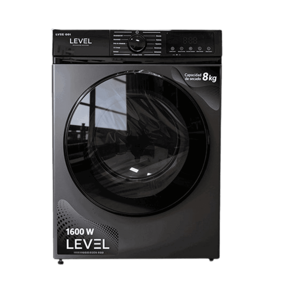 SECARROPAS LEVEL 8KG SILVER (INOX) LVSE-001 50219