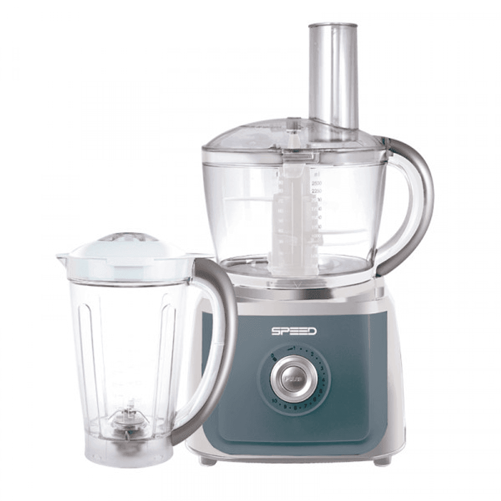 MULTIPROCESADOR SPEED 2.5LTS CON LICUADORA 1.8LTS 700W 10V+PULSAR SMP700W 5101