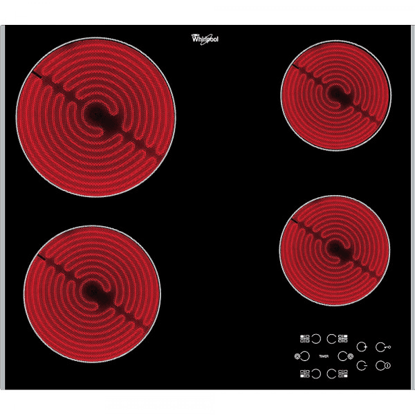 Anafe 4h Whirlpool electrico touch vitroceramico mod cowhakt8090lx-n cod w424