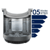 LAVARROPAS ELECTROLUX 14KG C/SUPERIOR IMPEL 6 PROG GRIS EWIW14F5USVG 5793