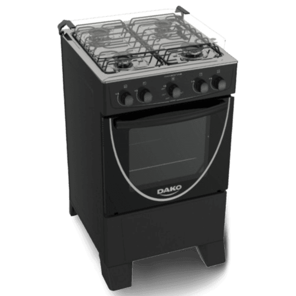 COCINA DAKO AMAZONAS 4H NEGRO