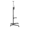 MUEBLE CON SOPORTE Y RUEDITAS METALICO PARA OLED/LCD/LED TV RC-5A UNIQUE DE 37" A 70"