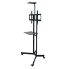 MUEBLE CON SOPORTE Y RUEDITAS METALICO PARA OLED/LCD/LED TV RC-5A UNIQUE DE 37" A 70"