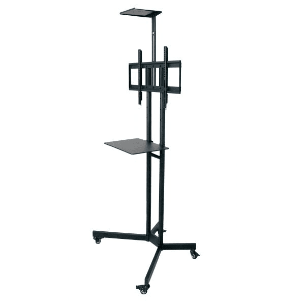 MUEBLE CON SOPORTE Y RUEDITAS METALICO PARA OLED/LCD/LED TV RC-5A UNIQUE DE 37" A 70"