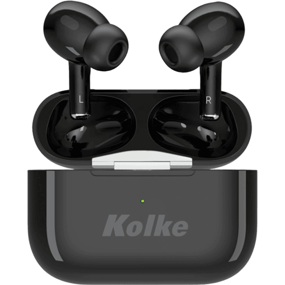 AURICULAR TWS CON ESTUCHE CARGADOR KAB-657 NEGRO 630476