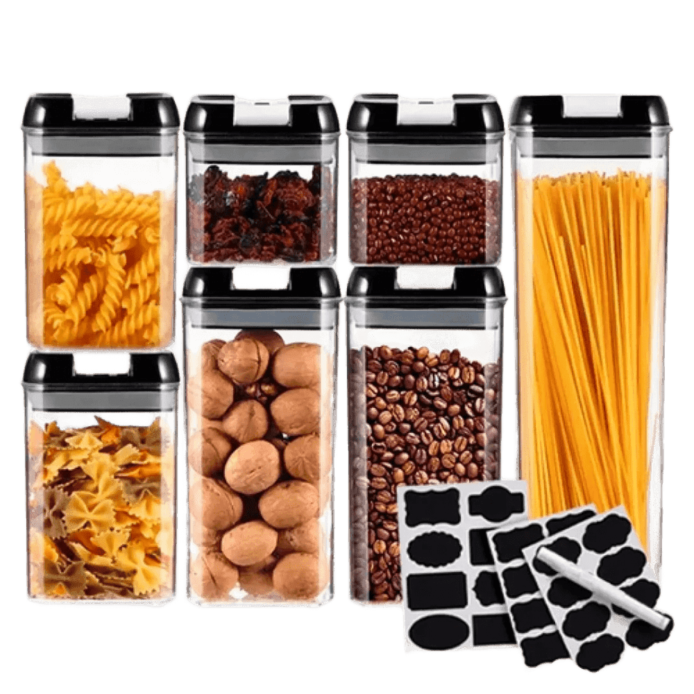 SET DE RECIPIENTES 7 PCS CROIX NEGRO CRC-013 630552