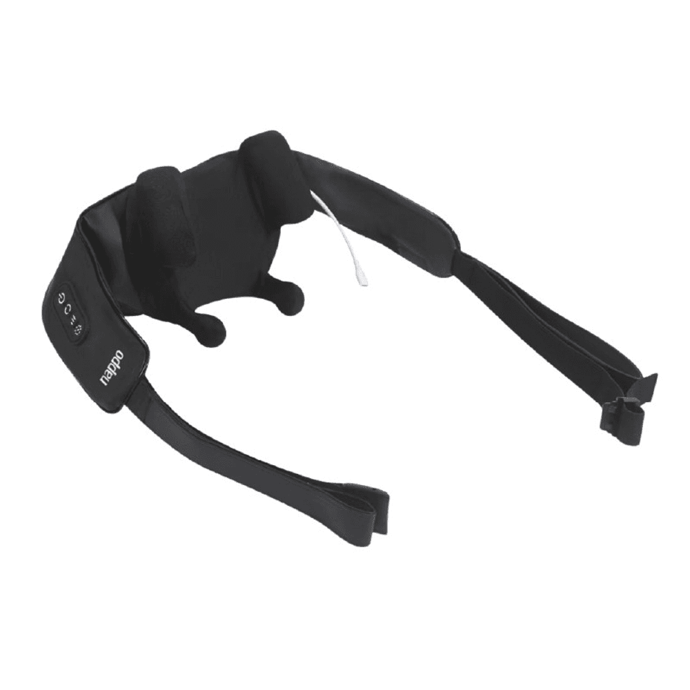 MASAJEADOR DE CUELLO, ESPALDA Y HOMBROS NAPPO NPM-208 NEGRO 630560
