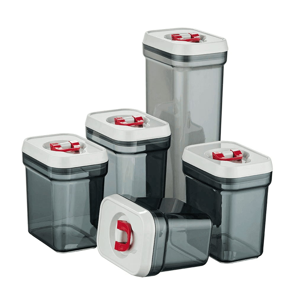 SET DE RECIPIENTES HERMETICOS 5 PCS CROIX CRC-015 630571