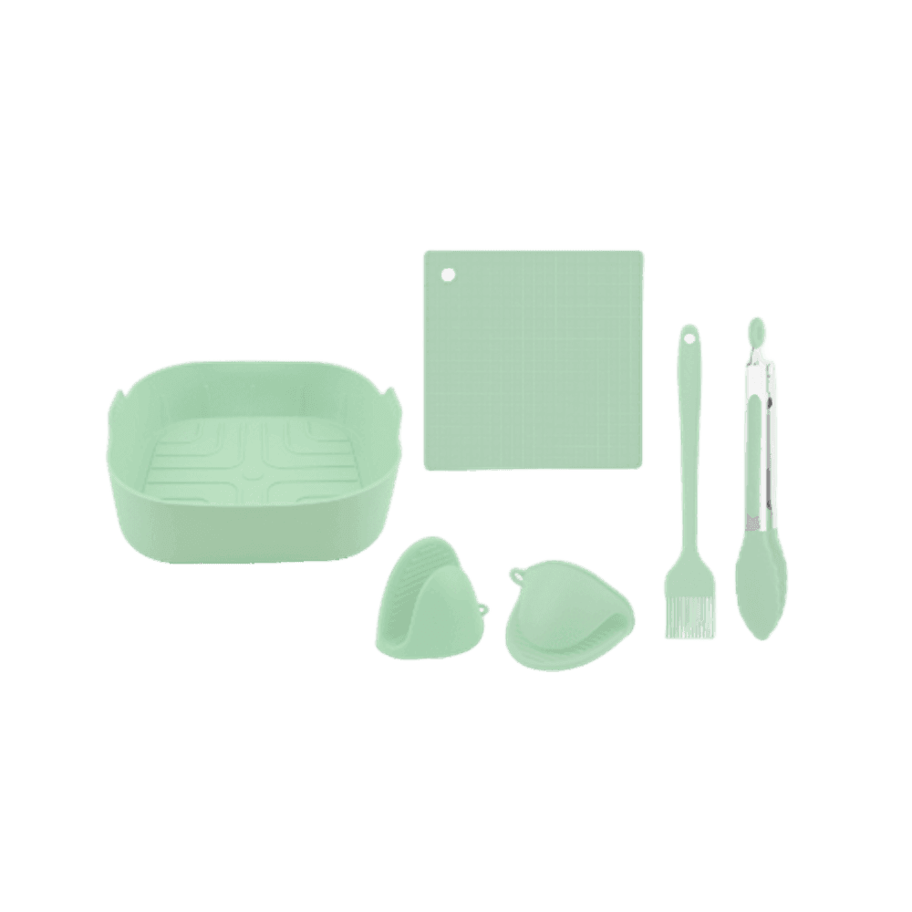 SET DE UTENSILIOS 6 PCS CUADRADO CROIX VERDE 630630