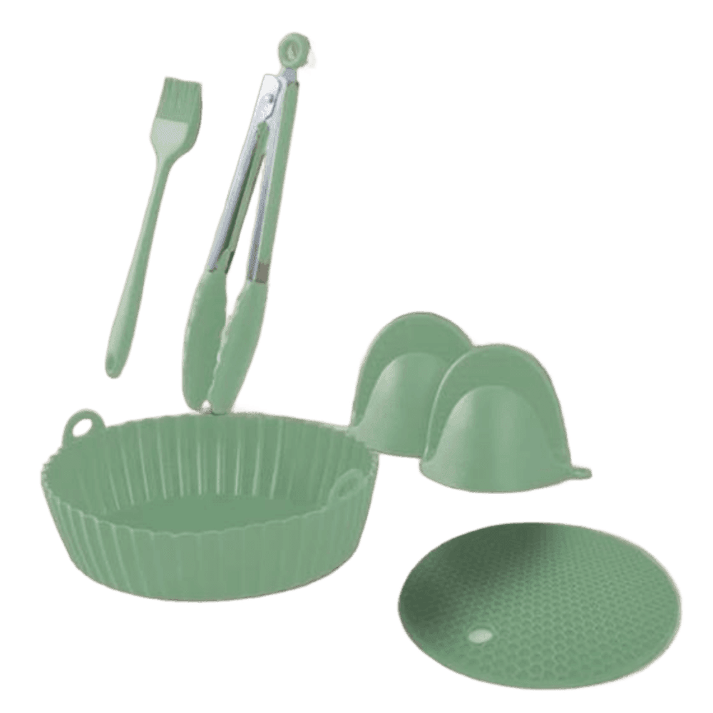SET DE UTENSILIOS 6 PCS REDONDO CROIX VERDE 630633