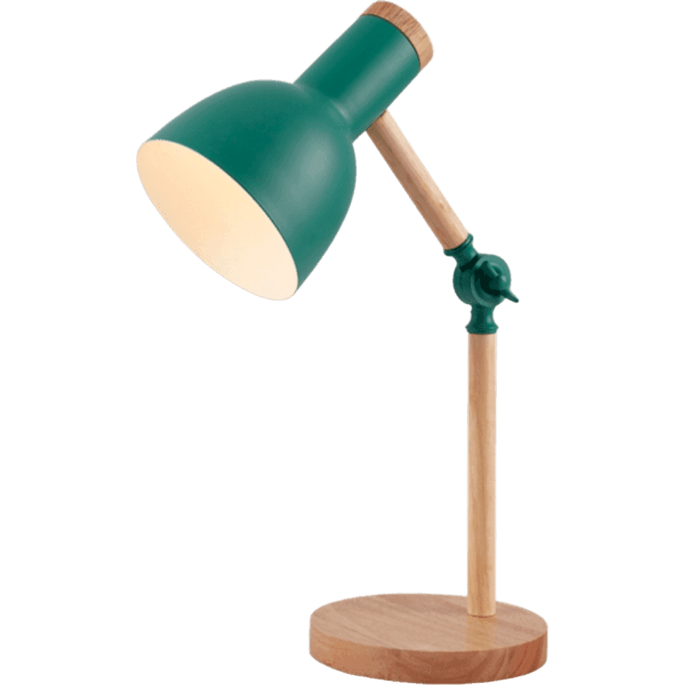 LAMPARA ARTICULADA DE ESCRITORIO DECOTEAM DOL-034 VERDE 630648