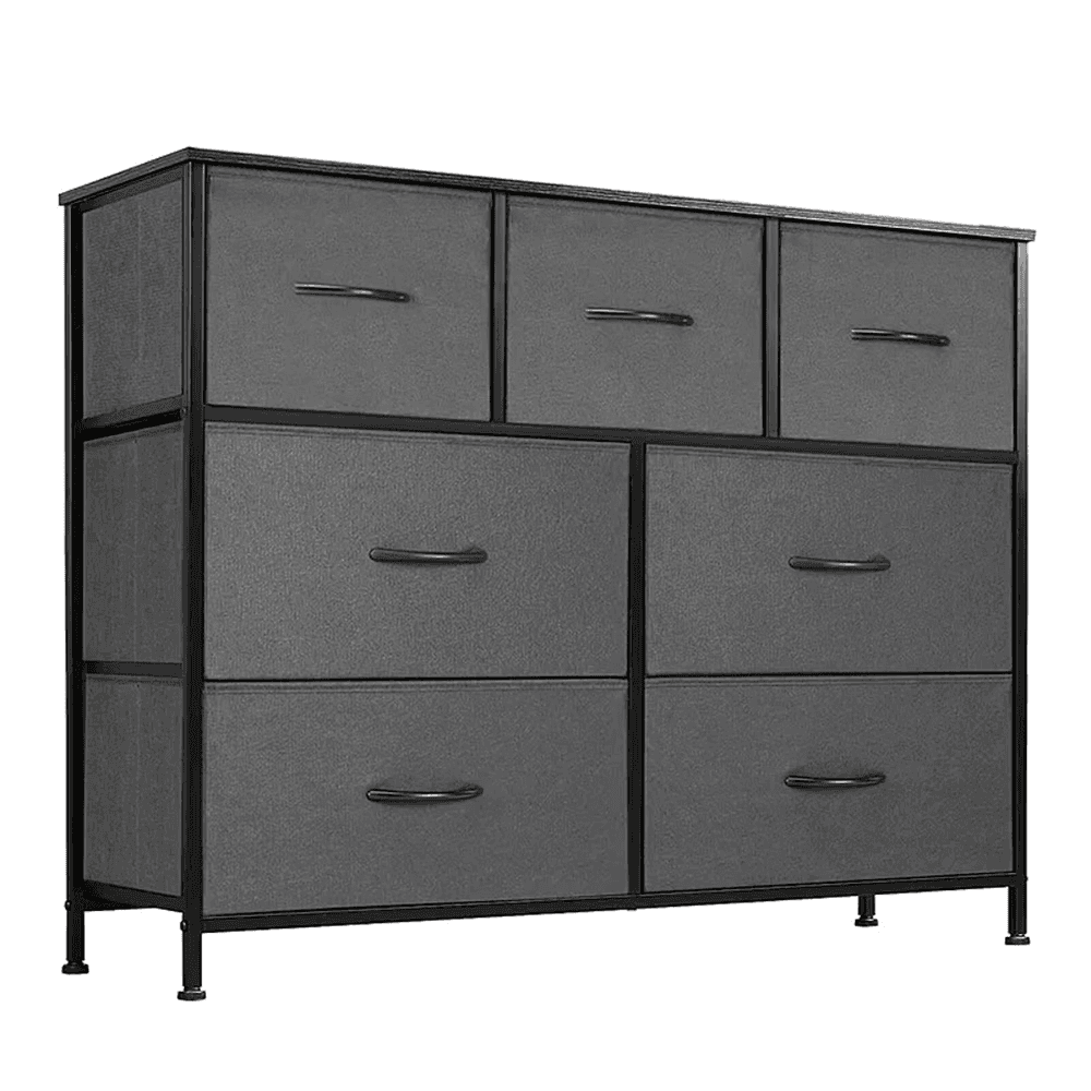 COMODA 7 CAJONES DECOTEAM DDC-038 NEGRO 630667