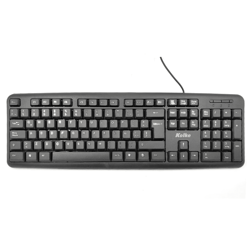 TECLADO KOLKE STANDARD EN ESPAÑOL KET-700 630683