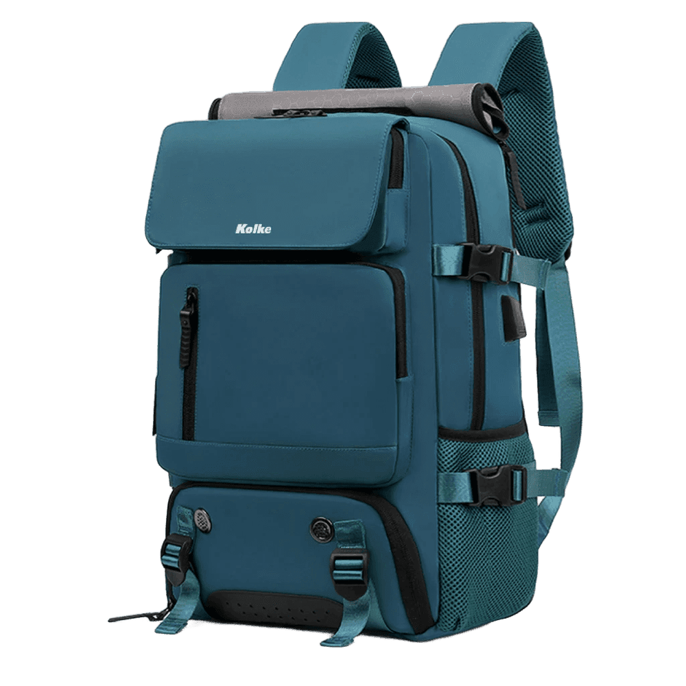 MOCHILA DE VIAJES HIKES KVM-720 PETROLEO 630754