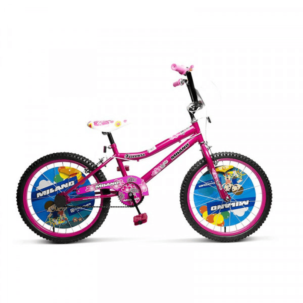 BICI MILANO ARO 20" BMX P/ NENA FIORENZA FUCSIA 6836