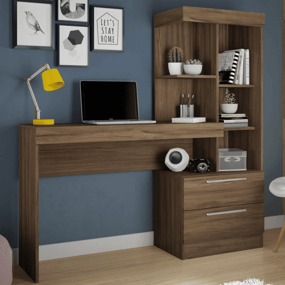 ESCRITORIO OFFICE NT2010 ABBA NOGAL TREND/NOG TER 6858