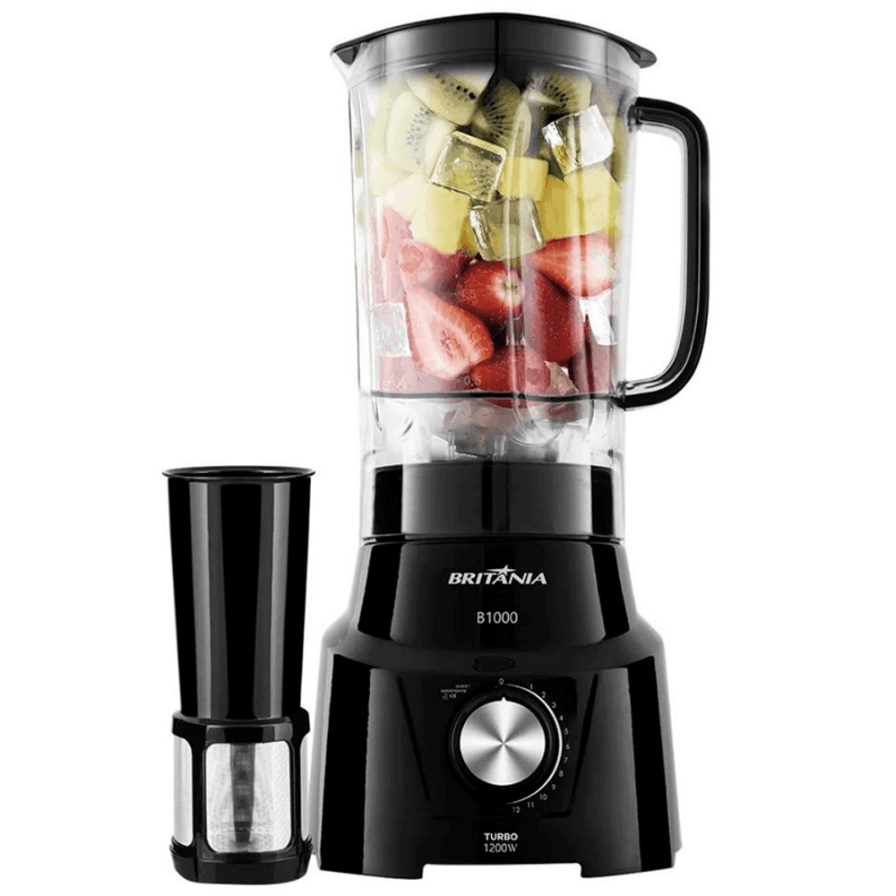 LICUADORA BRITANIA 3LTS B1000 C/F 12V 220V NEGRO REF 6538 6880