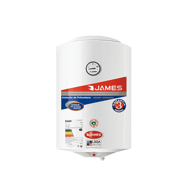 Termo calefon james 60 lts vertical lp