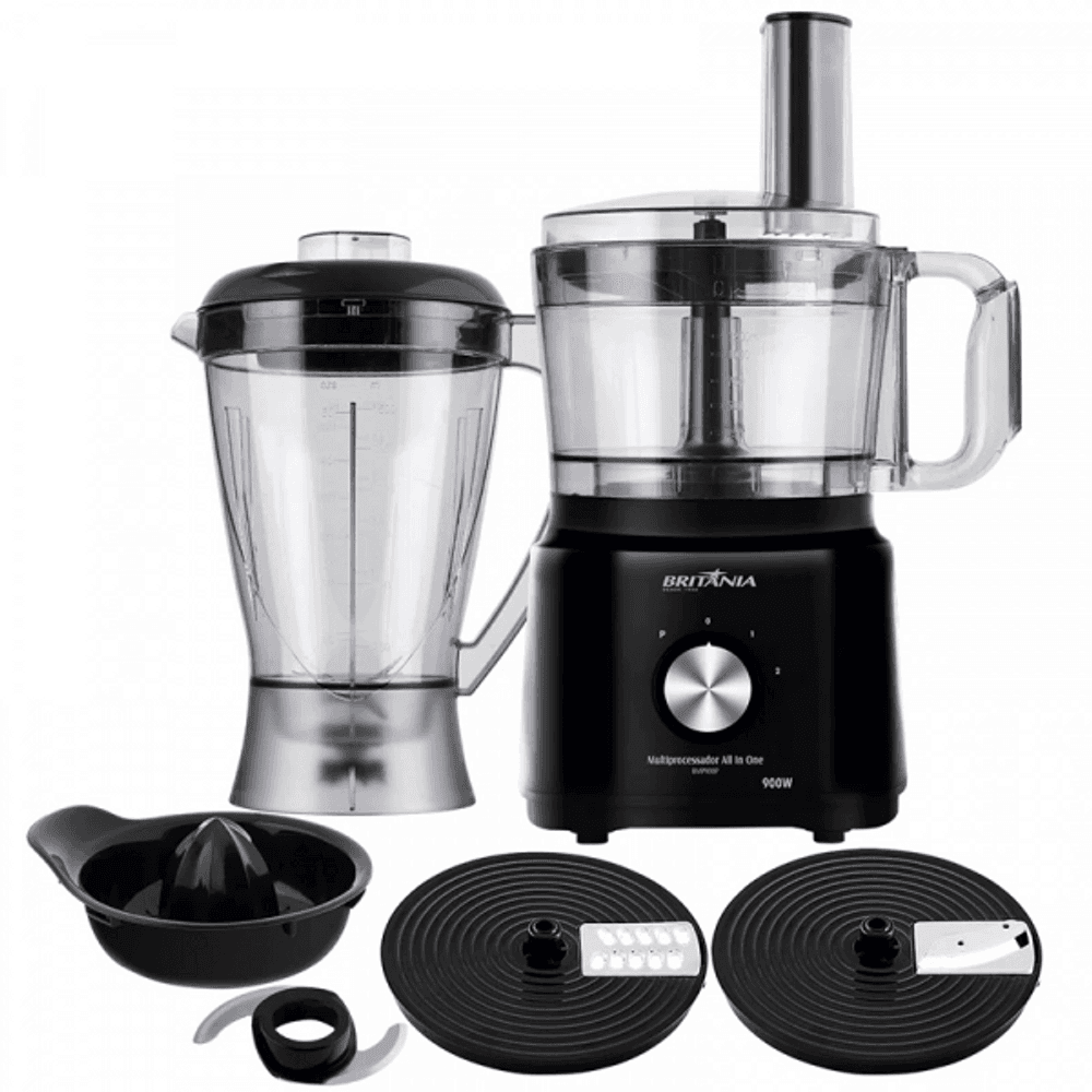 MULTIPROCESADOR BRITANIA ALL IN ONE BMP900 900W NEGRO 7416