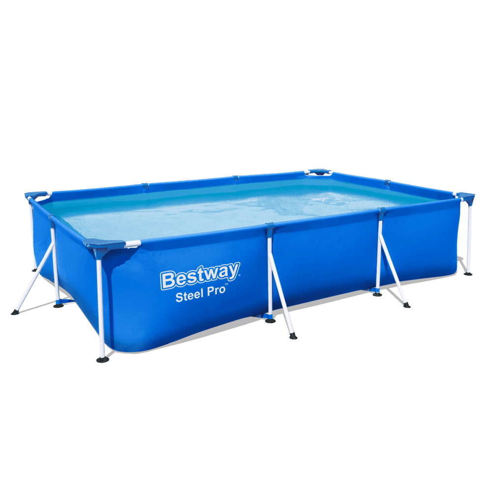 PISCINA BESTWAY 3.300LTS RECTANGULAR C/ESTRUCTURA METALICA C/DEPURADOR 56411 7723
