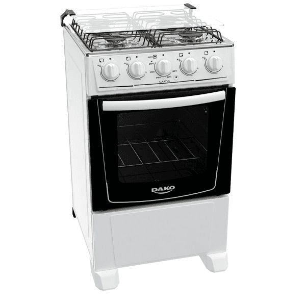 COCINA DAKO LUNA A GAS 4H C/ENCENDIDO ELECTRICO BLANCO