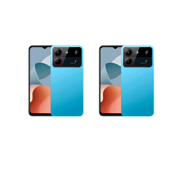 Combo celular zte a54 8gb/128gb azul