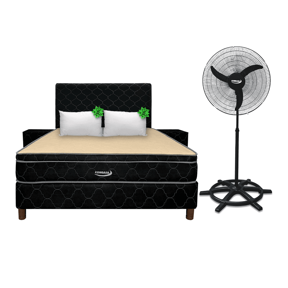 Sommier Cobrasa 140x190 + ventilador cobrasa 80649