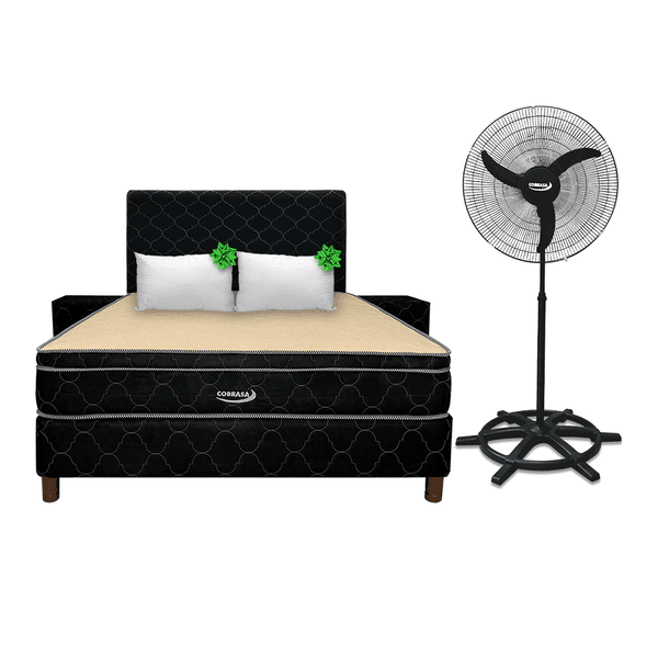 Sommier Cobrasa 140x190 + ventilador cobrasa