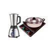 Combo placa infrarroja tokyo + olla 2000w multifuncion con timer t2749 + licuadora tokyo 1.5lts licua inox pica hielo 5veloc 500w t2366