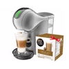 CAFETERA DOLCE GUSTO MOULINEX GENIO S  TOUCH SILVER MX124 + PROMO CAPSULAS NESCAFE DOLCE GUSTO 81260