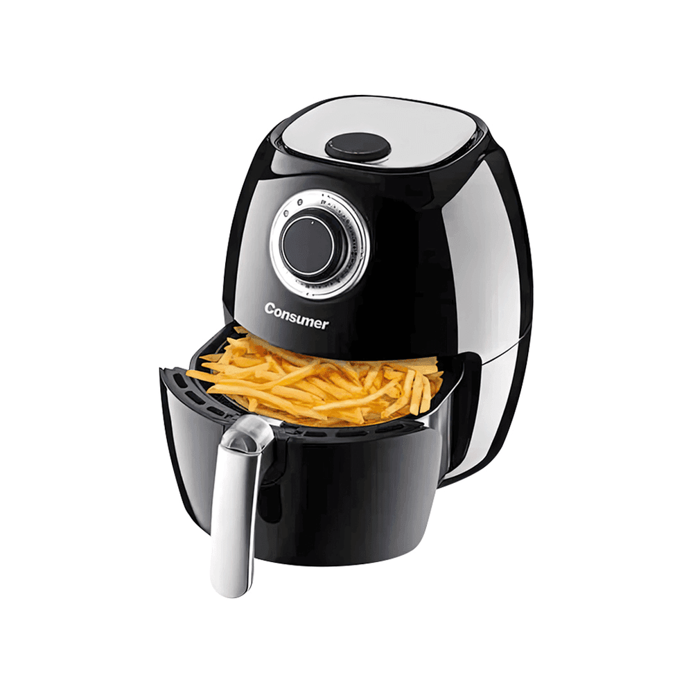 FREIDORA DE AIRE CONSUMER 2.6LTS  NEGRO 1500W REF 212 8546