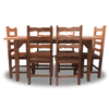 Juego de comedor 6 sillas guatambu