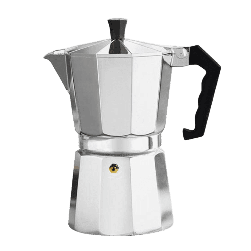 CAFETERA ITALIANA ALUMINIO 450ML 9T PLATA VARENNA BS109